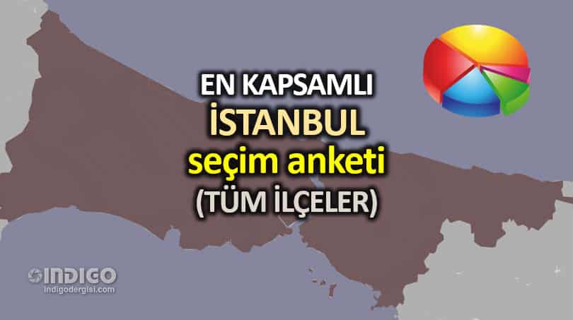 En kapsamlı İstanbul seçim anketi (ORC Araştırma) ilçeler son anketler