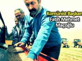 Komünist başkan Fatih Mehmet Maçoğlu Tunceli adayı