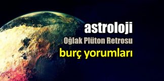 Astroloji: Oğlak burcunda Plüton Retrosu burç yorumları
