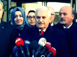 Binali Yıldırım kazandık pankartları ile ilgili açıklama