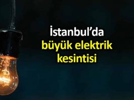 İstanbul Avrupa yakasında büyük elektrik kesintisi bedaş açıkladı