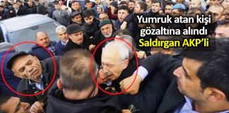 Kılıçdaroğlu na yumruk atan Osman Sarıgün gözaltına alındı