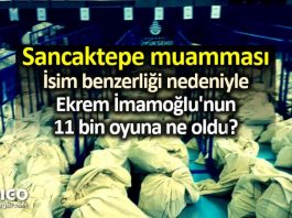 Sancaktepe isim benzerliği Ekrem İmamoğlu 11 bin oy özgen nama ne oldu?
