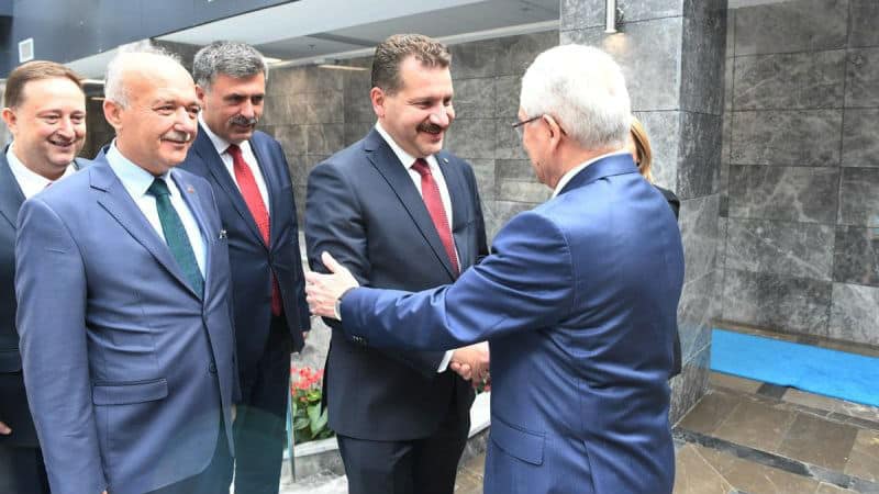 AK Parti Balıkesir heyetinden YSK Başkanı Sadi Güven e ziyaret