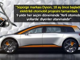 9 yıldır yerli otomobil yollarda diyenler utanmalıdır! dyson elektrikli otomobil