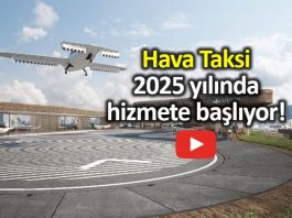Hava taksi air taxi lilium jet