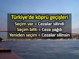 Köprü geçiş cezalarının yenilenen seçimle yeniden silinmesi gündemde istanbul