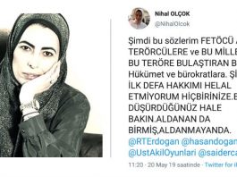 Nihal Olçok AKP ye sert eleştiri: Erdoğan da etiketledi!