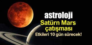 Astroloji: Satürn Mars çatışmasının etkileri