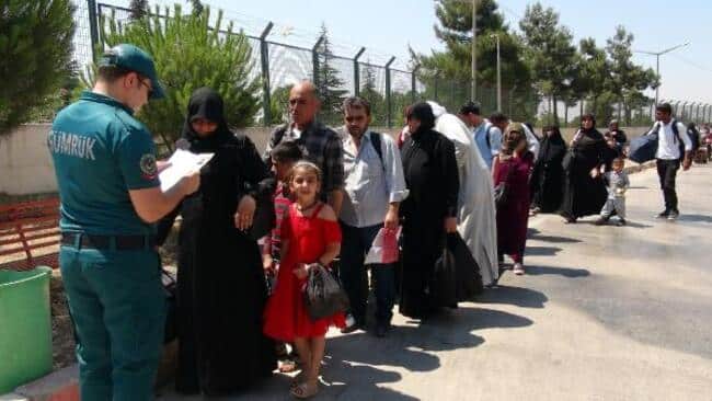 ramazan Bayramı ülkesinde geçiren 6500 Suriyeli Türkiye ye döndü