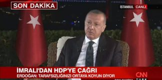 Erdoğan dan Öcalan açıklaması