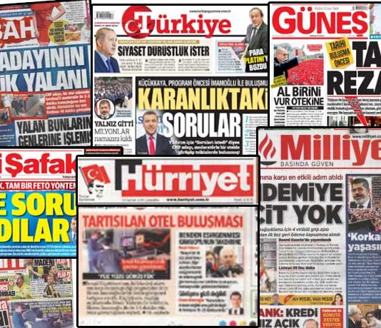 Erdoğan talimat verdi; AKP li gazeteler tek manşetle çıktı!