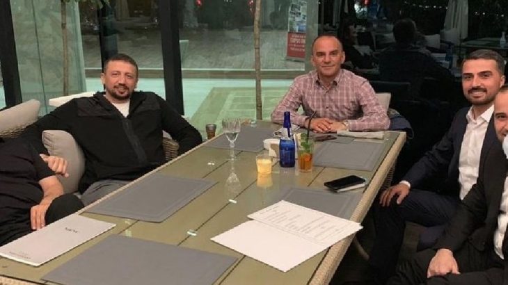 Firari Galip Öztürk, Erdoğan ın başdanışmanı hidayet türkoğlu ile aynı masada!