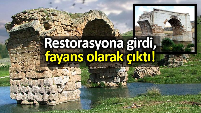 Restorasyon rezaleti: Septimus Severus Köprüsü