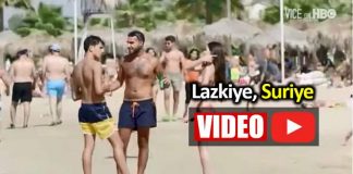 Biz Suriyeli göçmenleri konuşurken Lazkiye plajlarında durum ne?