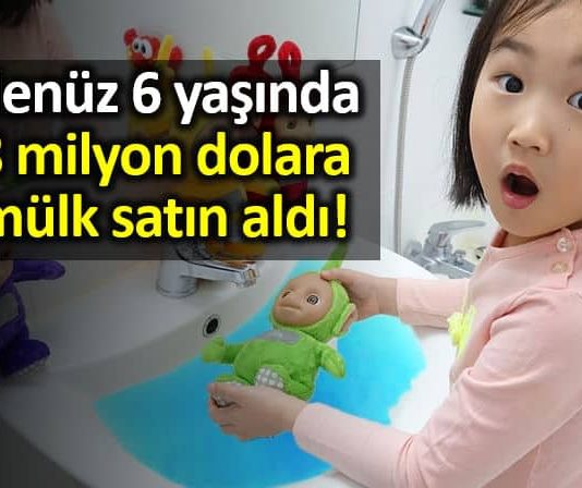 6 yaşındaki YouTuber 8 milyon dolara mülk satın aldı boram