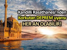 Kandilli Rasathanesi: İstanbul da her an 7,2 büyüklüğünde bir deprem olabilir!