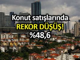 Konut satışları yüzde 48,6 düştü; Haziran ayında en fazla ev Iraklılara satıldı!