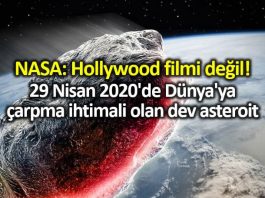 2020 yılında Dünya ya çarpma ihtimali olan göktaşı 1998 OR2