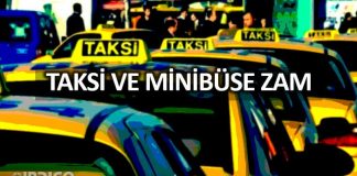 İstanbul'da taksi ücretlerine yüzde 25, minibüse yüzde 20 zam