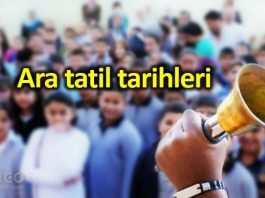 MEB ara tatil tarihleri: Okullar ne zaman açılıyor?