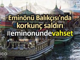 Tarihi Eminönü Balıkçısı saldırı sosyal medyayı salladı