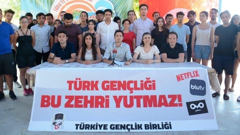 Türkiye Gençlik Birliği (TGB) Netflix, Blutv, Puhutv açıklaması
