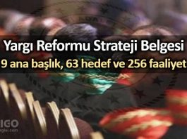 Yargı Reformu Strateji Belgesi: Adalet Bakanı açıkladı