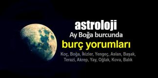 Astroloji: Ay Boğa burcunda burç yorumları
