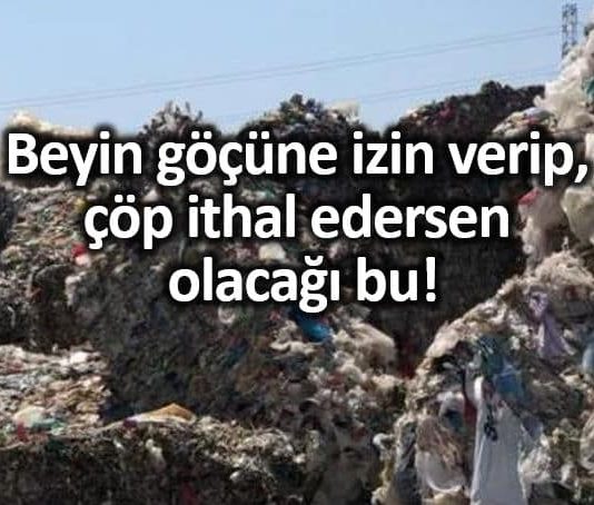 İthal edilen çöpler İzmir Kemalpaşa da çöp dağları oluşturuyor!