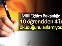 MEB: 10 öğrenciden 4 ü okuduğunu anlamıyor