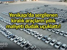 Yenikapı da sergilenen ibb kiralık araçların yıllık maliyeti ortaya çıktı!
