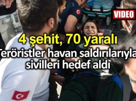 Ceylanpınar, Akçakale, Birecik, Nusaybin havan saldırısı: 4 şehit ve 70 yaralı