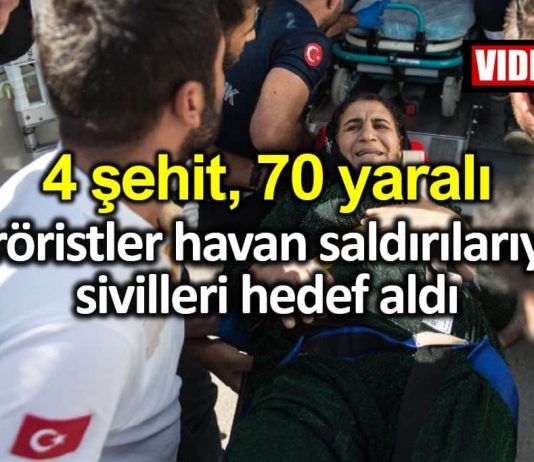 Ceylanpınar, Akçakale, Birecik, Nusaybin havan saldırısı: 4 şehit ve 70 yaralı