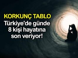 türkiye intihar verileri istatistikleri