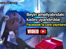 Uyanıkken Facebook canlı yayında beyin ameliyatı yapıldı
