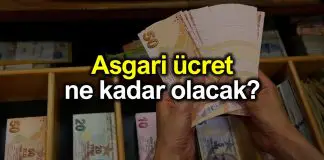 2020 yılı asgari ücret ne kadar olacak?