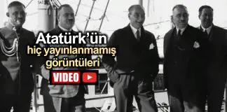 Atatürk’ün yeni görüntüleri: Ege Vapuru’nda (Kasım 1930)