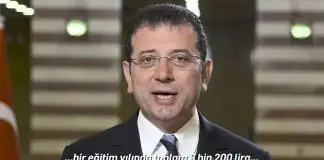 Ekrem İmamoğlu: 30 bin üniversite öğrencisine 3200 TL eğitim yardımı Ekrem İmamoğlu: 30 bin üniversite öğrencisine 3200 TL para yardımı