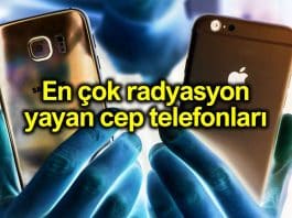 En çok radyasyon yayan cep telefonları hangileri?