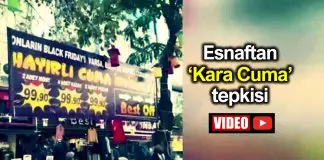Black Friday tepkisi: Esnaftan Kara Cuma’ya karşı Hayırlı Cuma Esnaftan Black Friday tepkisi: Kara Cuma ya karşı Hayırlı Cuma