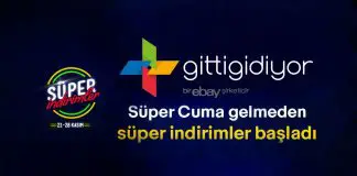 Gittigidiyor.com 21-28 Kasım Süper İndirimler kampanyası Gittigidiyor.com 21-28 Kasım Süper İndirimler kampanyası