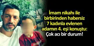 İmam nikahı ile birbirinden habersiz 7 kadınla evlenen adam imam nikahı ile birbirinden habersiz 7 kadınla evlenen adam