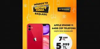 Migros Efsane Cuma için iPhone 11'de dev indirim yaptı; izdiham yaşandı!