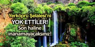 Yerköprü Şelalesi’ni yok ettiler: Son haline inanamayacaksınız! Yerköprü Şelalesi yok ettiler: Son haline inanamayacaksınız! konya