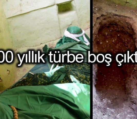 100 yıllık Abuzer Gaffari Türbesi boş çıktı: Bölge halkı şokta!