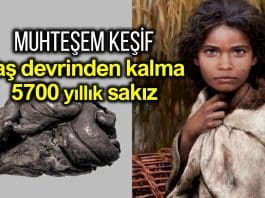 5 bin 700 yıllık sakızın içinde tam insan genomu bulundu