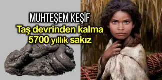 5 bin 700 yıllık sakızın içinde tam insan genomu bulundu 5 bin 700 yıllık sakızın içinde tam insan genomu bulundu
