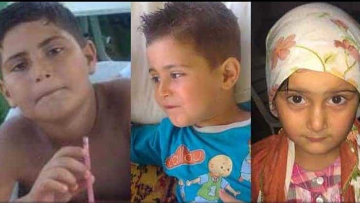 9 yaşındaki Mehmet Emin, 3 yaşındaki Mahmut ve 7 yaşındaki Semanur, anneleri Selma C. tarafından bıçaklanarak öldürülmüştü.