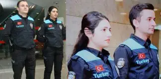 Havalimanı pasaport polisi üniforması değişti: Turkey değil Türkiye yazmalı! Havalimanı pasaport polisi üniforması değişti: Turkey değil Türkiye yazmalıydı!
